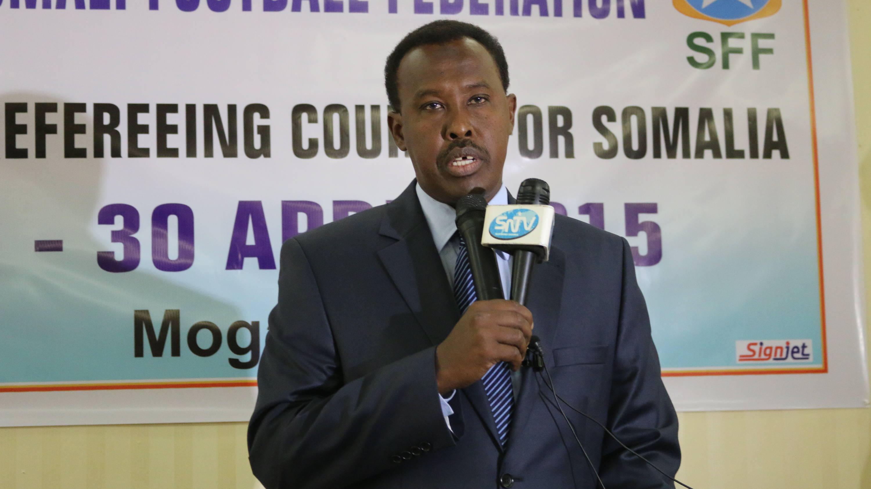 Somalia:Blatter’s re-election marks ‘another great day’ for world football say Somalia FA President Abdigani